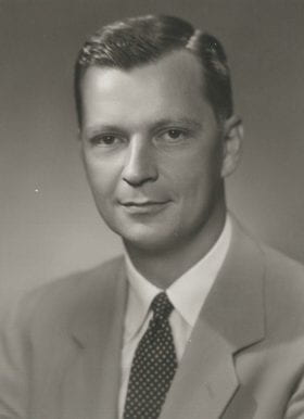 James Nickel, MD: 1952-1953 Chief Resident