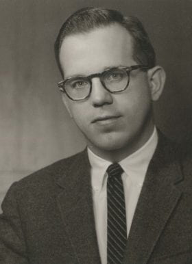 James Walsh, MD: 1959-1960 Chief Resident